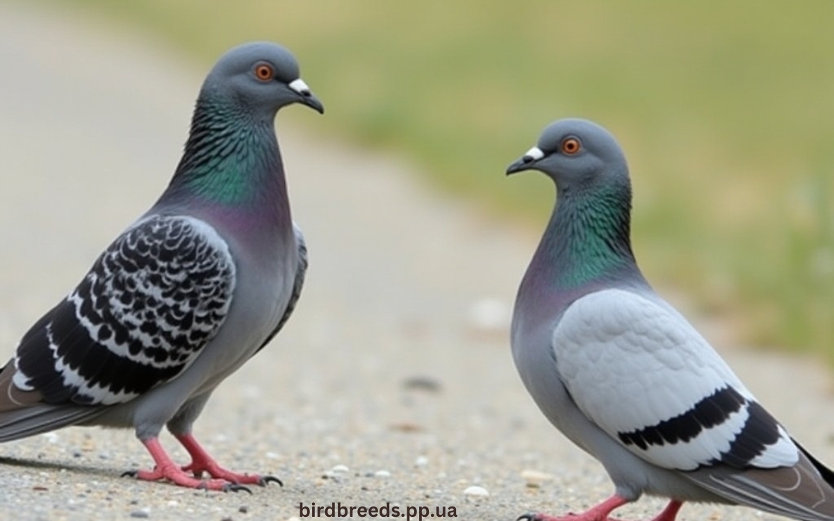 pigeons Physical Characteristics